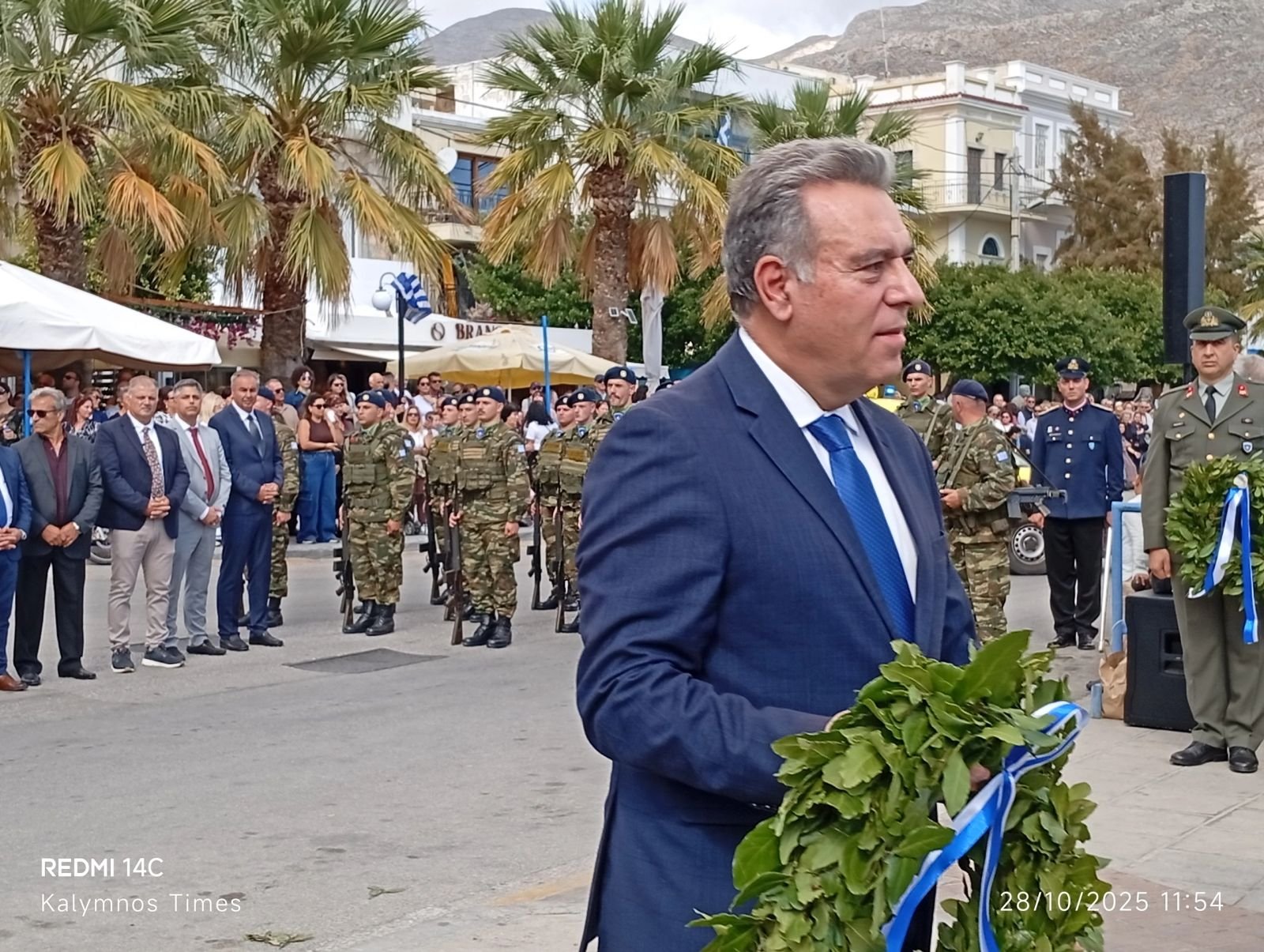 Ο Βουλευτής Δωδεκανήσου της Νέας Δημοκρατίας κ. Μάνος Κόνσολας, ως εκπρόσωπος της Βουλής των Ελλήνων