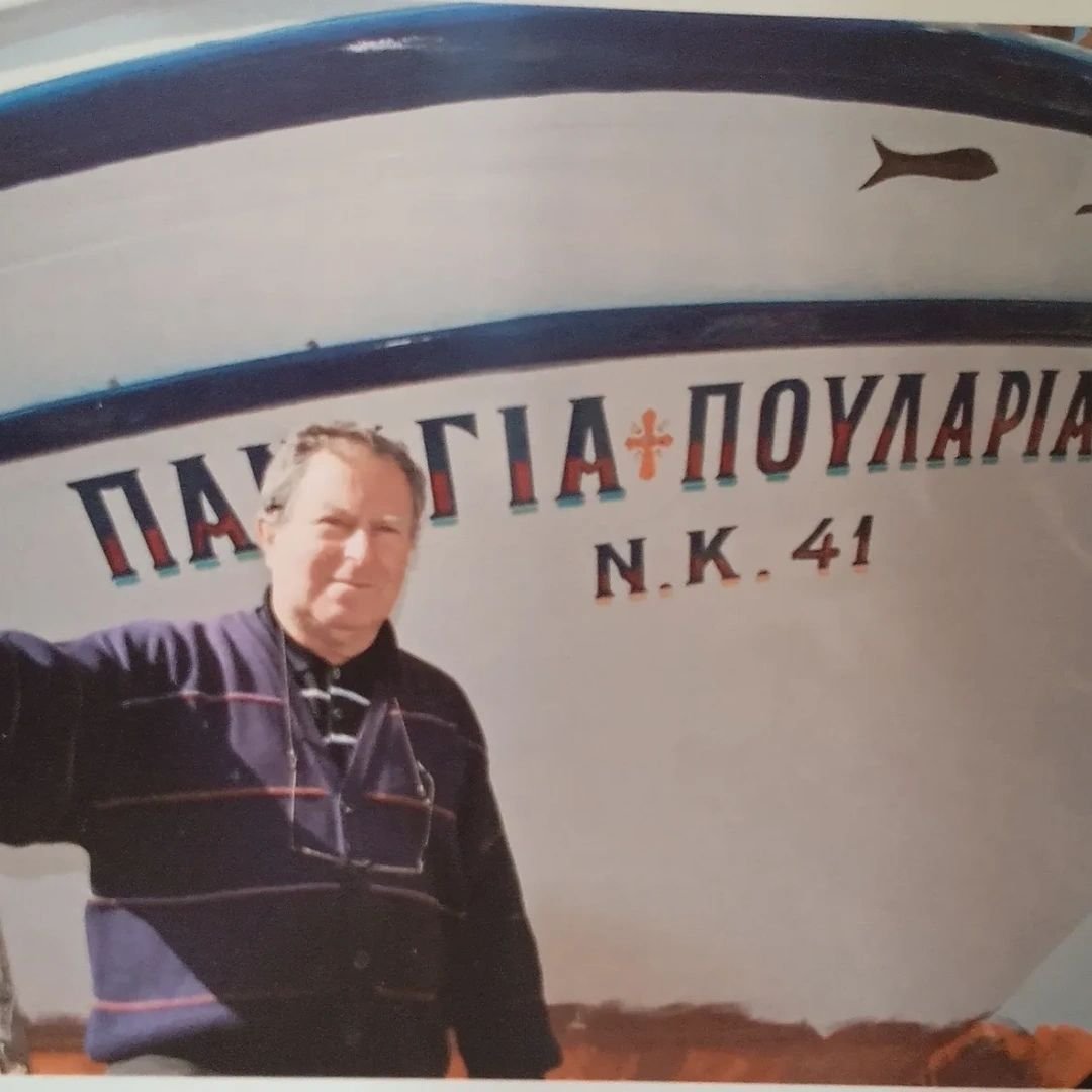 Giannis Ant. Cheilas, Head of the Nautical Museum of Kalymnos, folklore expert, author and painter Giannis Ant. Cheilas, Head of the Nautical Museum of Kalymnos, folklore expert, author and painter