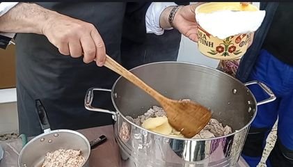 ....the fat is added... ....the fat is added...
