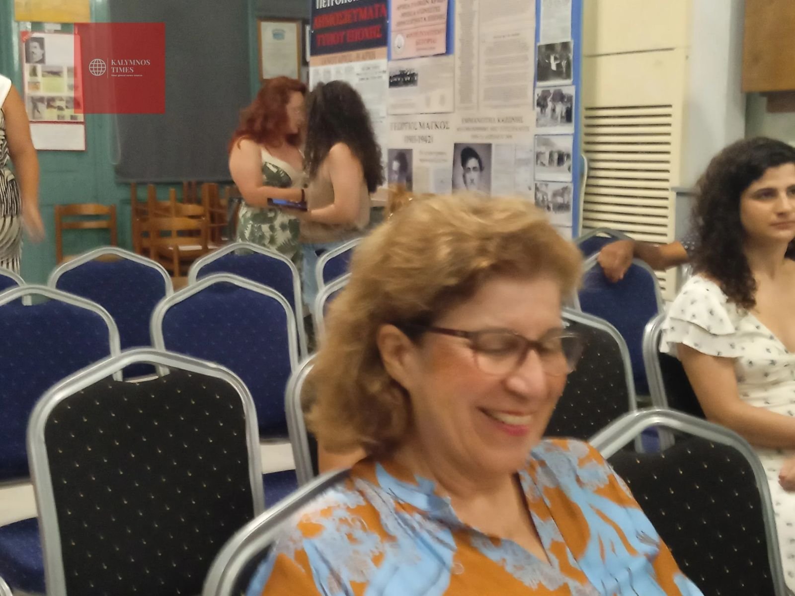 Η Πρόεδρος της Μόνιμης Επιτροπής Καλύμνου του ΤΕΕ και Πρόεδρος ΝΟΚ Πρωτέα, Ευαγγελία Μπιλλήρη