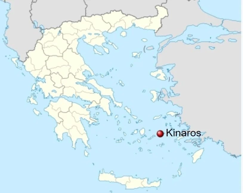 Kinaros Map-Public Domain Kinaros Map-Public Domain