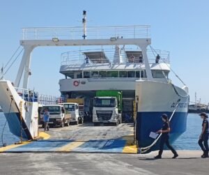 ferry boat kalymnos port