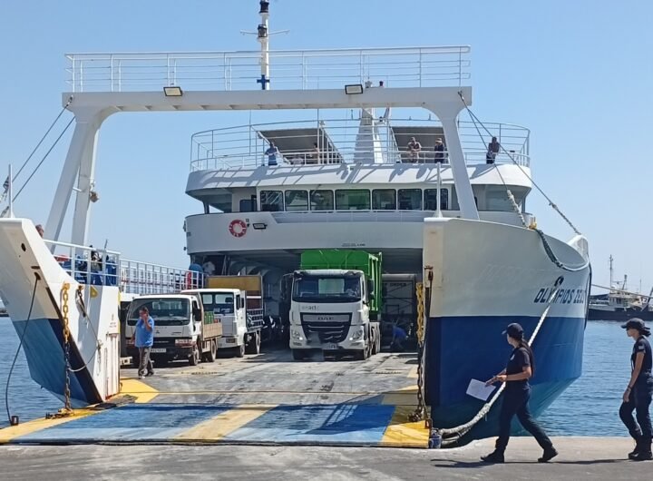 ferry boat kalymnos port