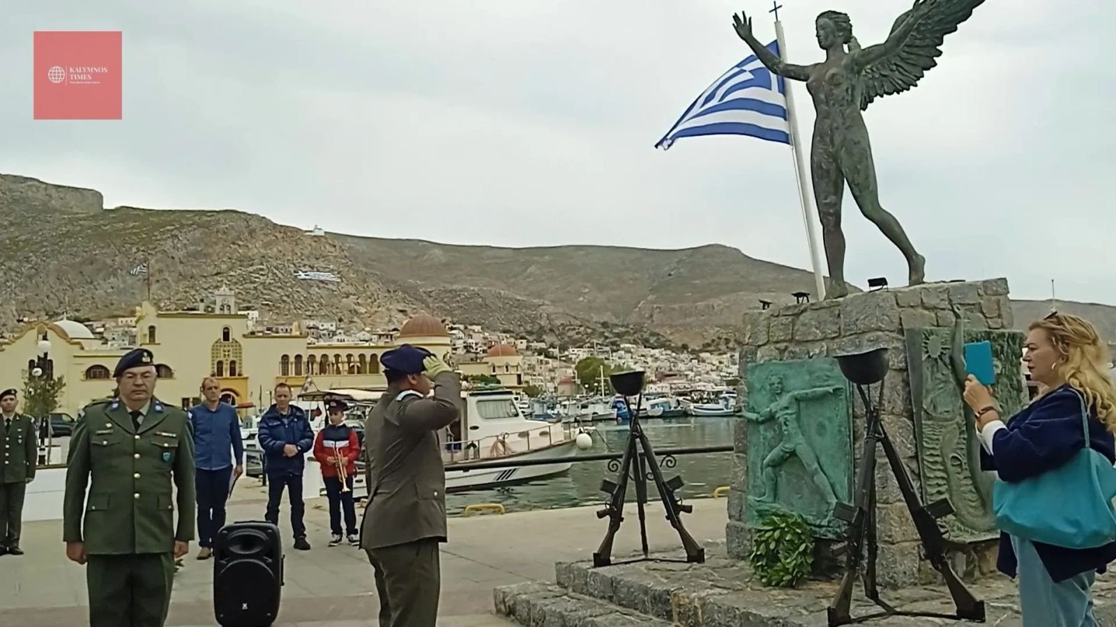Ο Ανώτερος Διοικητής Φρουράς Καλύμνου, Διοικητής 5/42 Συντάγματος Ευζώνων "Το Δελβινάκι", Συνταγματάρχης Πεζικού κ. Δημήτριος Γώγουλας