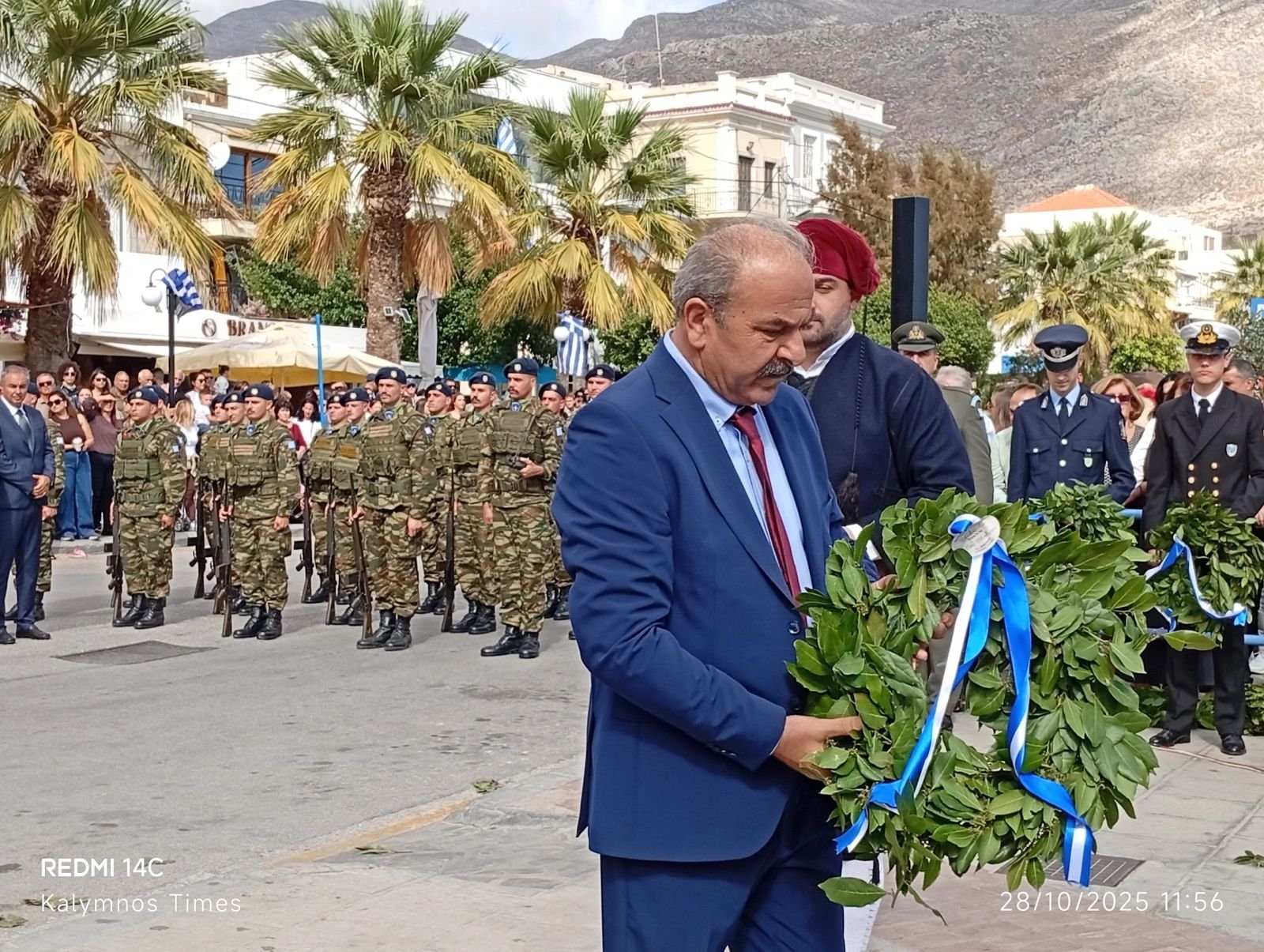 Ο εκπρόσωπος της Νέας Δημοκρατίας κ. Άγγελος Καλαθιανάκης.
