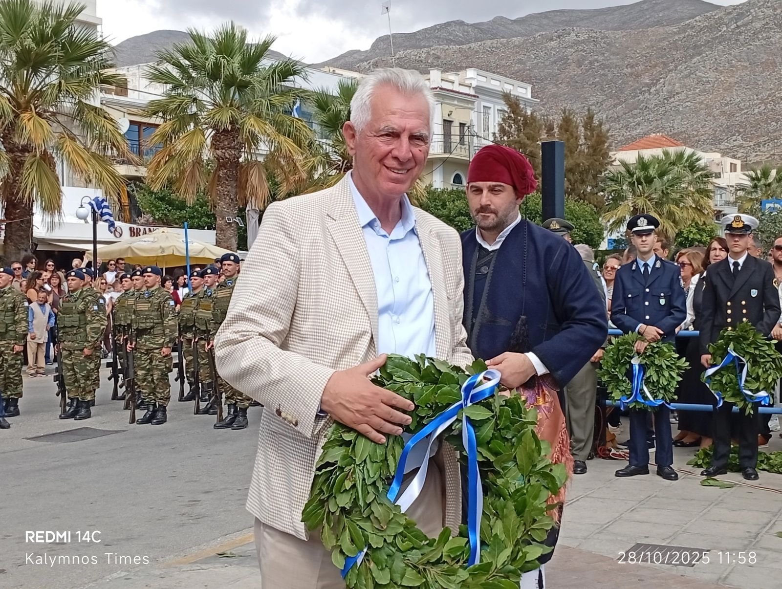 Ο Δήμαρχος Περιστερίου κ. Ανδρέας Παχατουρίδης.